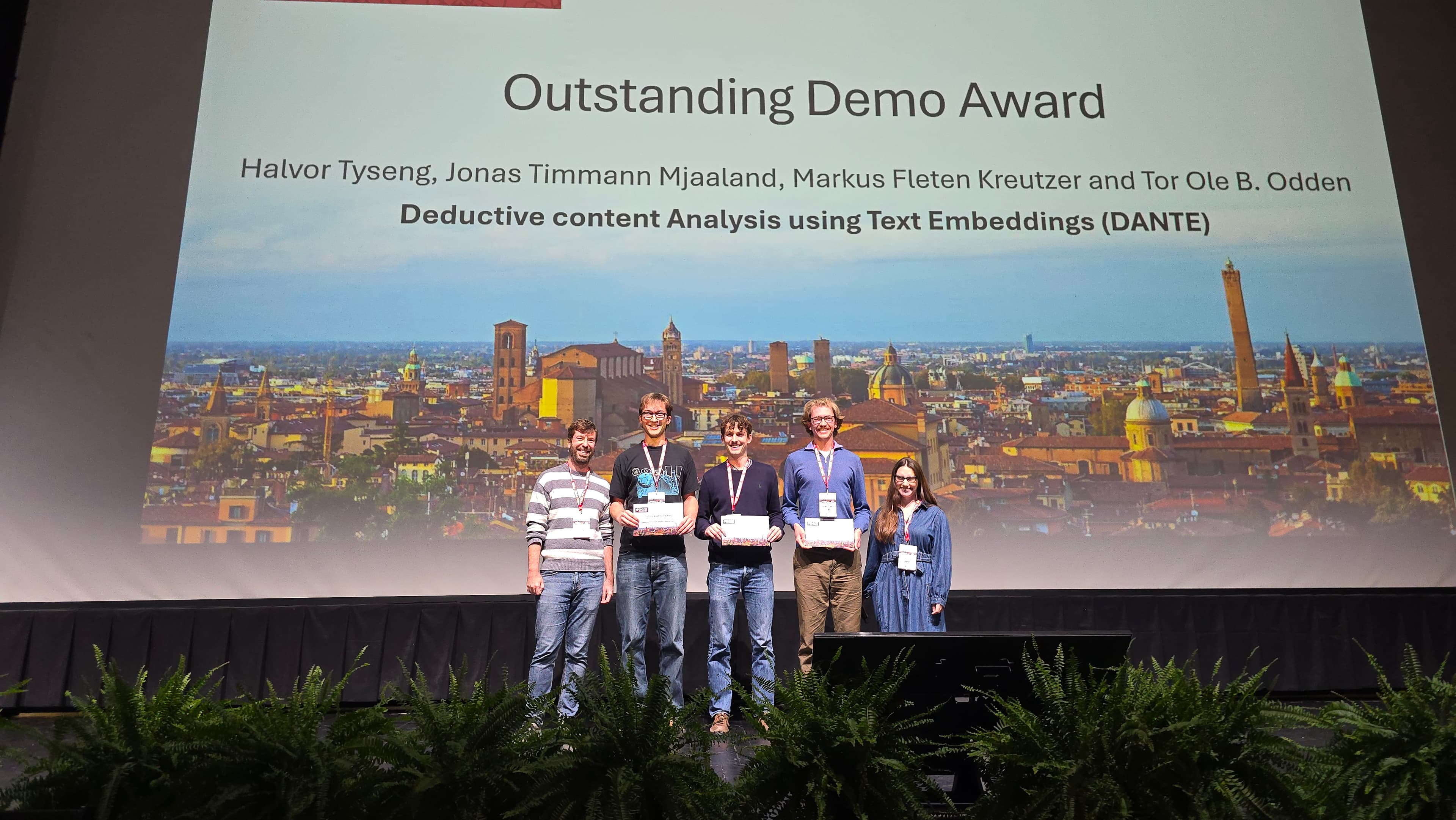 Reliable AI vinner Outstanding Demo Award på ECAI 2025